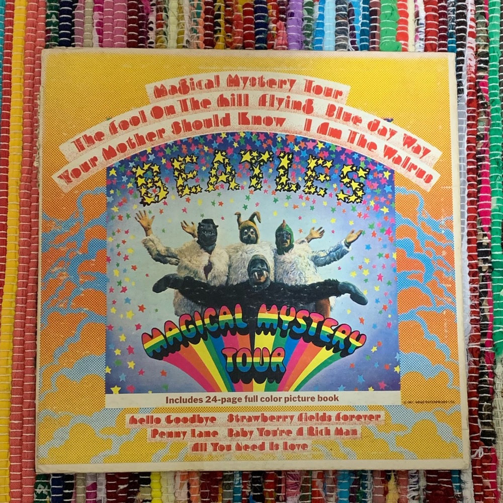 The Beatles Magical Mystery Tour 2LP Vinyl Record